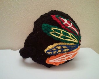 Baby Blackhawk Helmet, NHL BLackhawks baby Shower