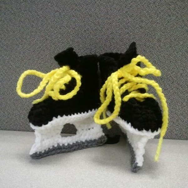 Boston Bruins, Playoff Hockey booties,  Bruins baby shower booties, Hawkeye Booties, Iowa Hawkeyes