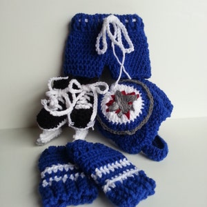 Jets Baby Set, Winnipeg Jets, NHL Hockey baby Uniform