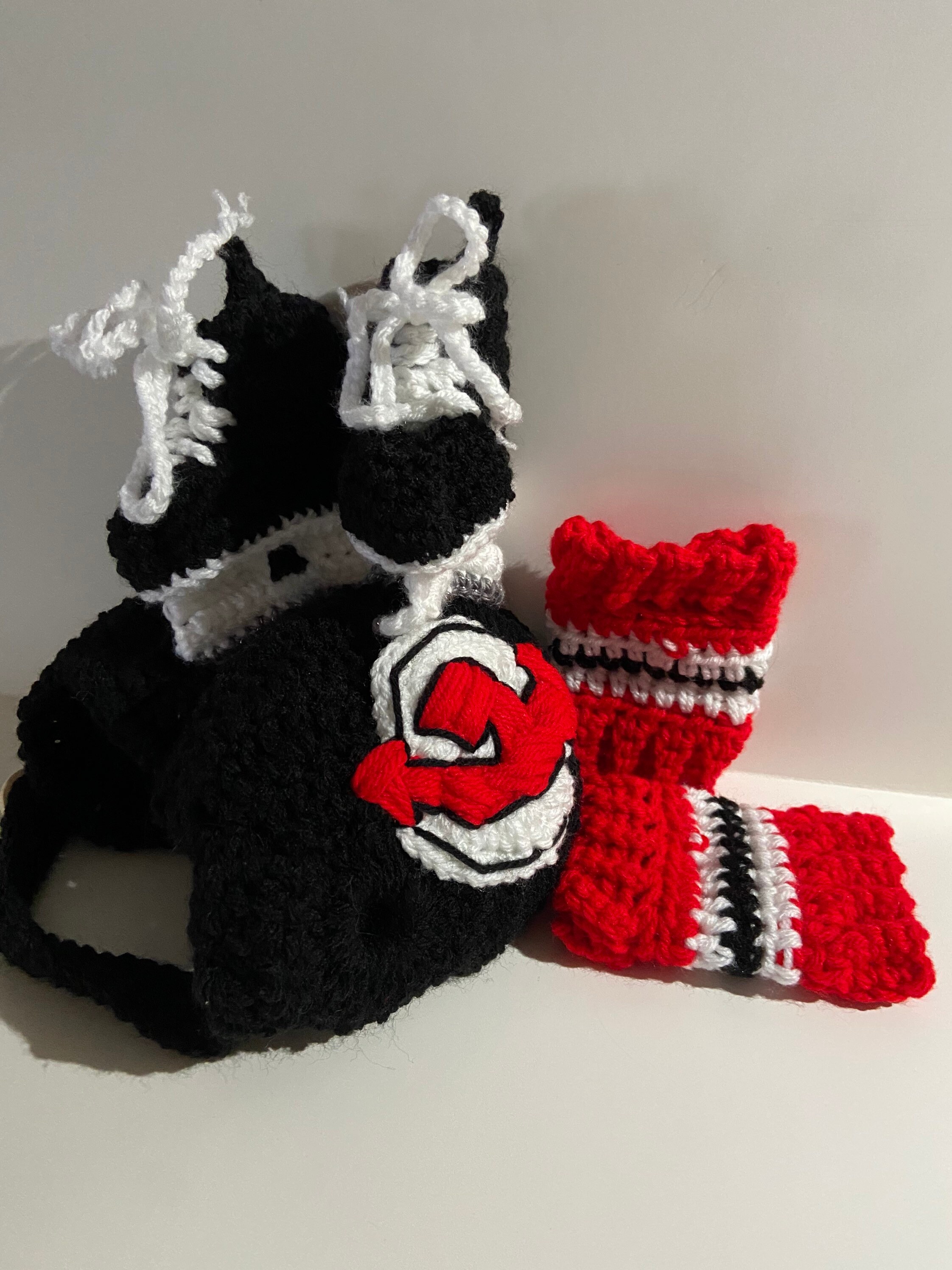 Knitted Hockey Socks - New Jersey Devils - Youth