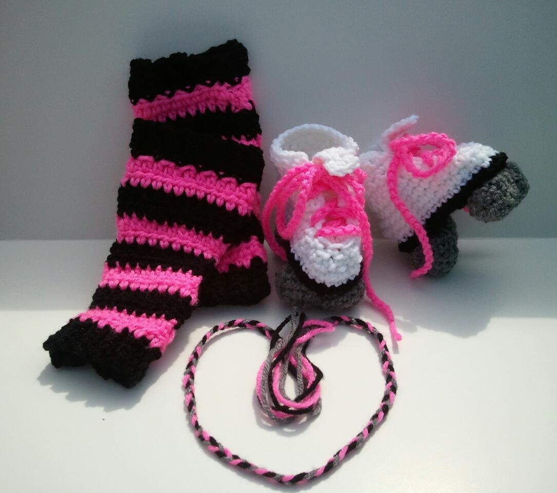 Set Of Roller Skates Leg Warmers and Braided Headhand Set Etsy