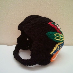 Baby Blackhawk Helmet, NHL BLackhawks baby Shower image 3