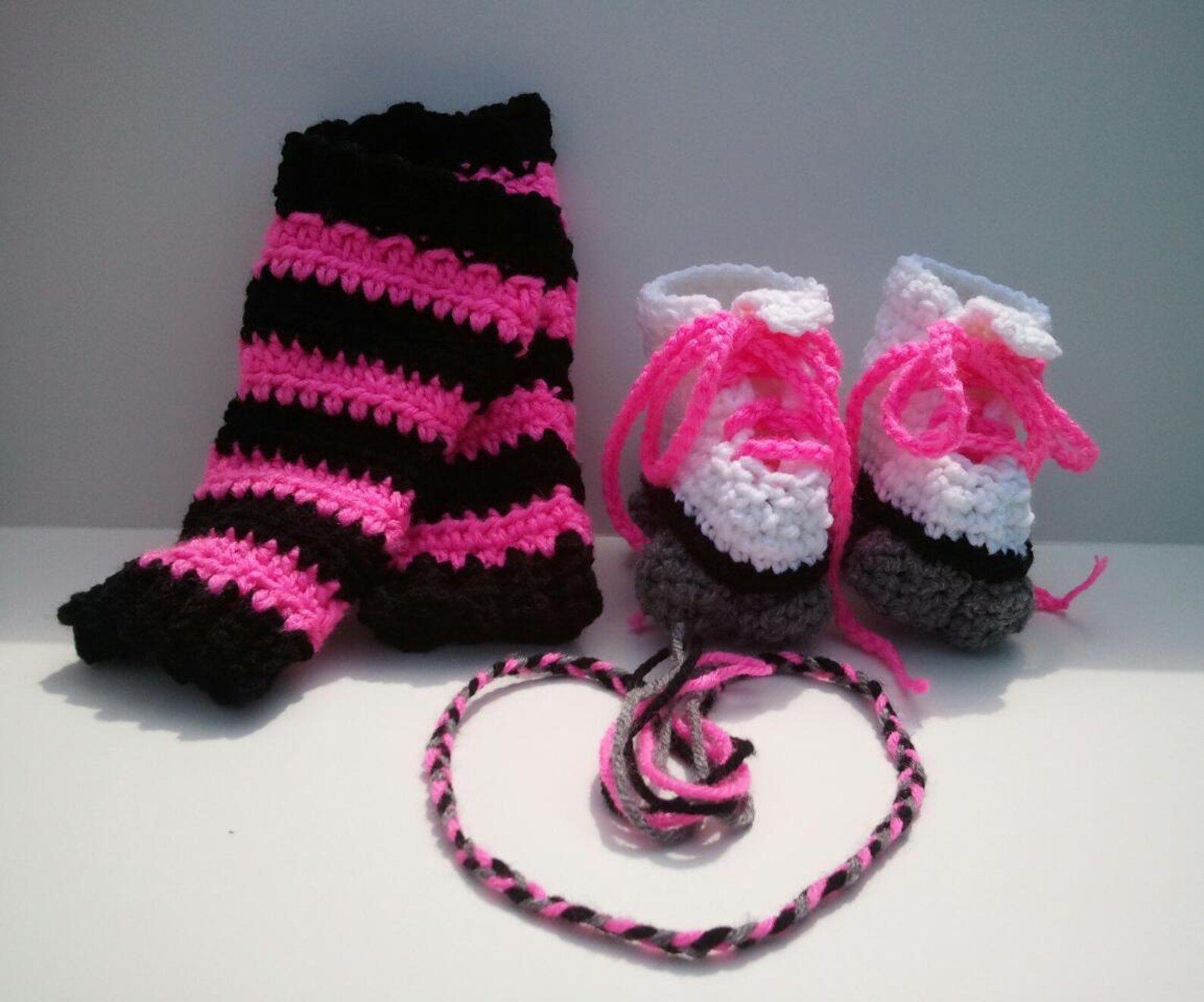 Set of Roller Skates Leg Warmers and Braided Headhand Set Etsy