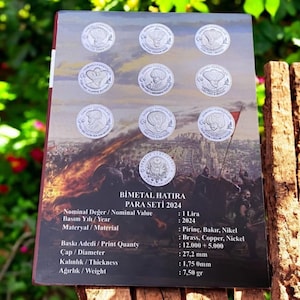 Sultanes otomanos, moneda conmemorativa del Imperio otomano, serie de la Casa de la Moneda de Turquía, Imperio otomano