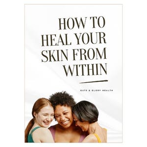 Soothe rosacea, acne and skin issues naturally. The best skin glowing foods and best probiotic for skin & gut, and strengthened skin barrier