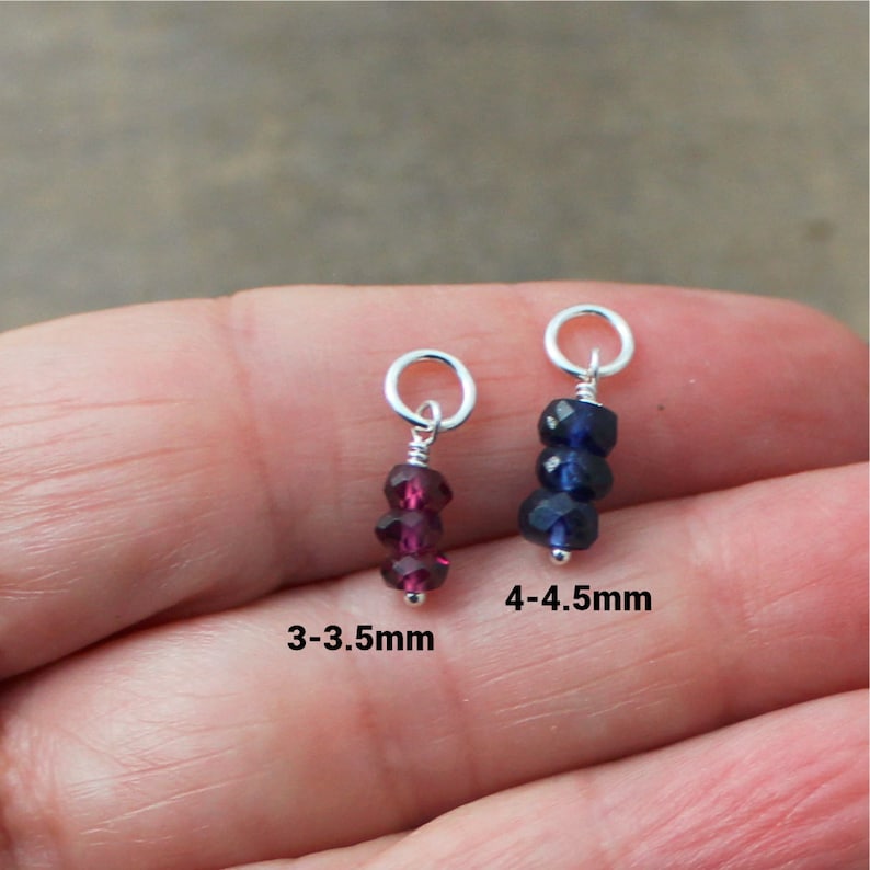 Tiny Pink Pearl Pendant Genuine Pearl Charm DIY Jewelry Build A Necklace Blush Pearl Cluster Small June Birthstone Stacked Pendant Add On imagem 7