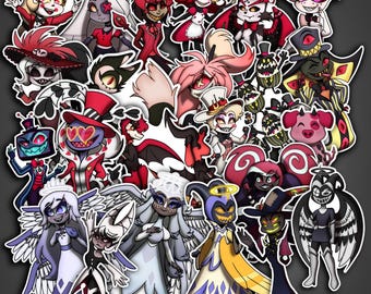 Hazbin Hotel Stickers (Individual)