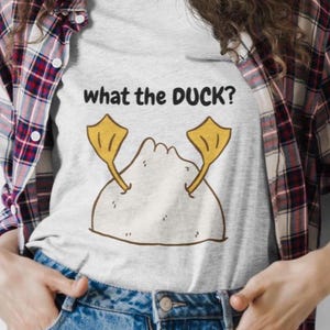 Funny Duck Unisex Sarcastic Graphic TShirt Adult Humor