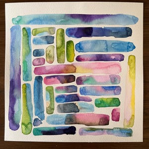 Original watercolor painting