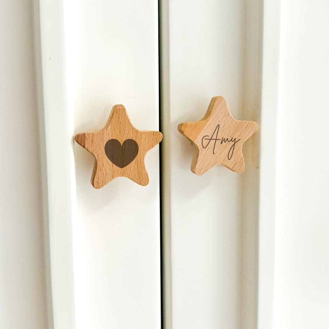 Personalized Wooden Handle With Name Engraving, Custom Walnut Wood ...
