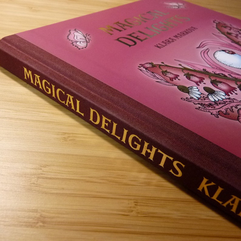 Magical Delights Unique Colouring Book inside the same as ...
