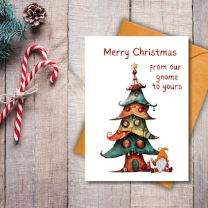 ノームホームのクリスマスカード