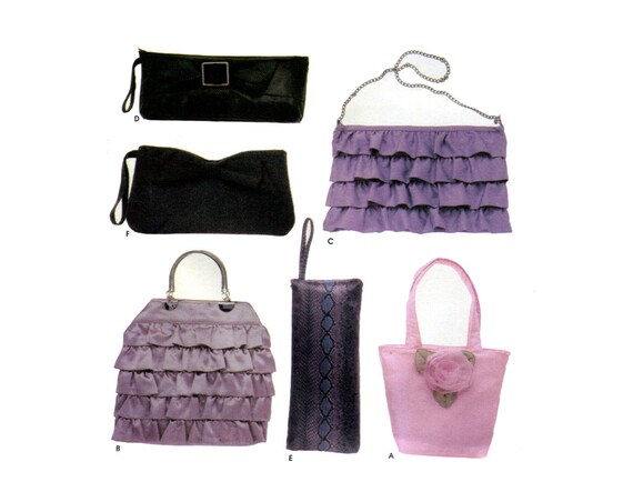 McCall/'s 4324 Soft Evening Bags Pattern