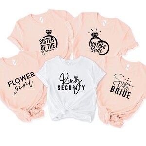 Bachelorette Party Shirts, Bride Gift Team Bride Shirt, Personalised Hen Party T Shirts, Hen Party Wedding Party Tshirt, Bridal Party Shirts