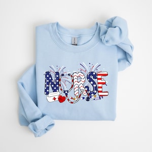 Nurse Sweatshirt, Stethoscope Shirt, Gift For Nurse, Healthcare Professionals Shirt, Nurse Appreciation, ER Nurse Shirt, Nursing School Tee