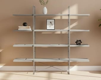 1990s Vintage White IKEA Enetri Shelf by Danish Designer Niels