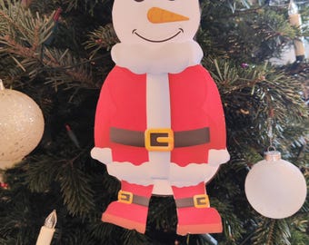 Juego de Navidad, juego de dados, juego de manualidades y dados para toda la familia, juego de fiesta de invierno, juego infantil y familiar.