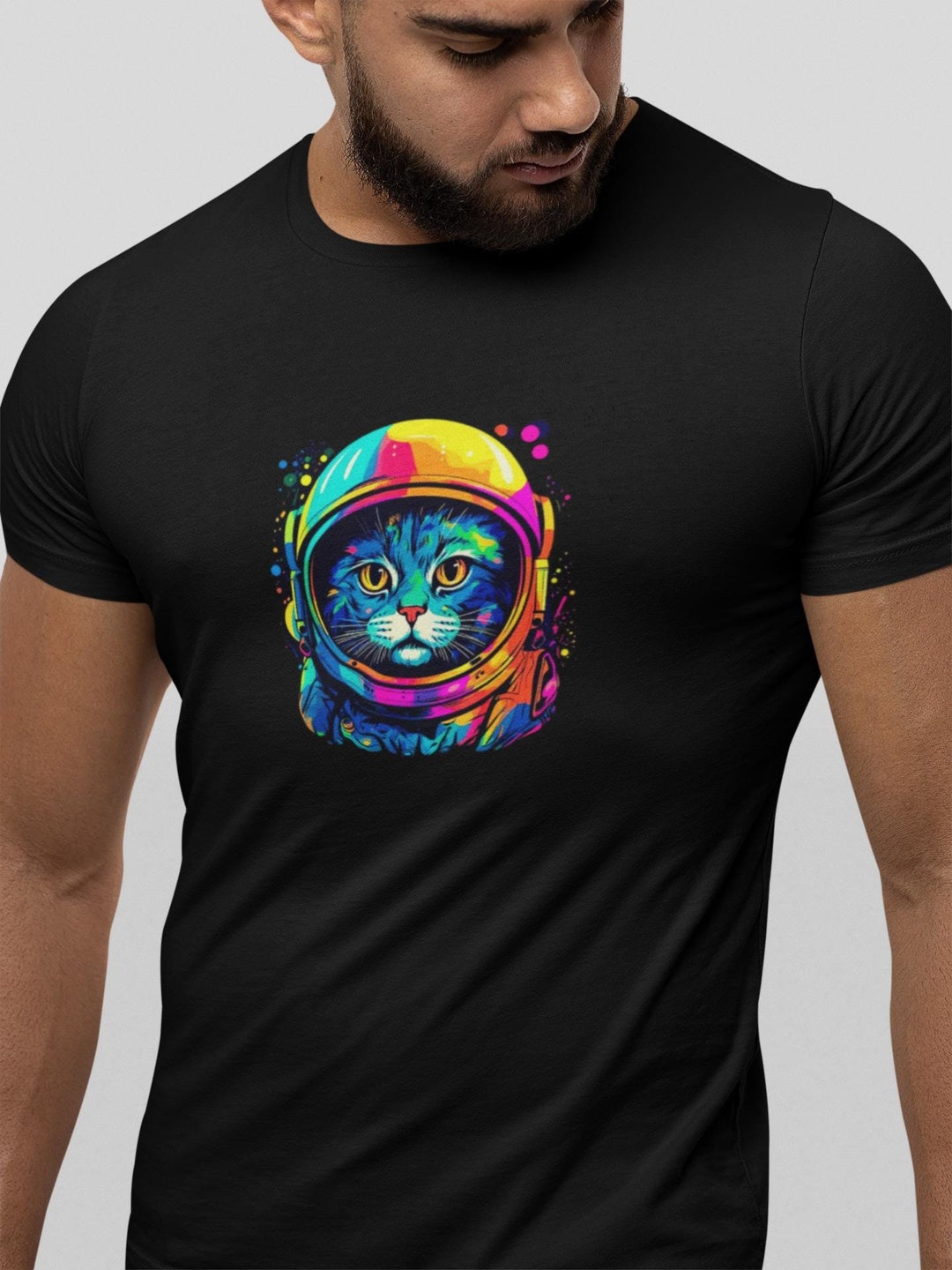 Cute Astronaut Cat Print Women's Joggers main image 0