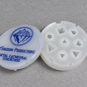 Advantage Dice Mold - 8 Cavities, Platinum Silicone, Two D20s, Choice of D4