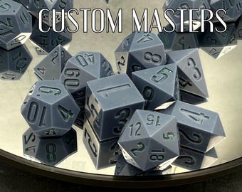 CUSTOM-MADE 3d Printed Dice Masters