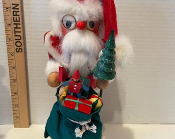 Vintage Nutcracker Village Nutcracker - Santa