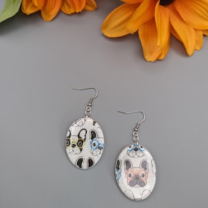 Dapper Dogs Earrings
