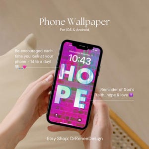 Christian Phone Wallpaper “HOPE”