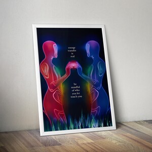 Soul Resonance | Printable Spiritual Poster | Cosmic Poster | Mindfulness Print | Meditation Print | Spiritual Wall Art | Spiritual Artwork