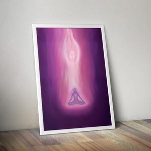 Inner Ascension | Printable Spiritual Poster | Ascension Poster | Mystic Art | Meditation Print | Spiritual Wall Art | Spiritual Artwork