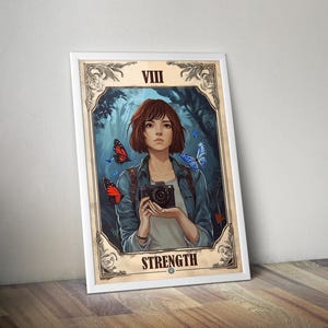 Life is Strange Tarot | Life is Strange Poster | Video Game Poster | Game Artwork | Life is Strange Print | Tarot Artwork | Tarot Gift