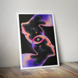 Unity | Printable Spiritual Poster | Cosmic Poster | Mystic Art | Celestial Art | Meditation Print | Spiritual Wall Art | Spiritual Artwork