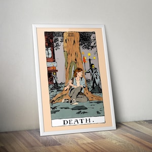 Póster de The Last of Us / Póster de Tarot / Impresión de The Last of Us / Ilustración de juego / Póster de juego / Impresión de videojuego / Ilustración de The Last of Us