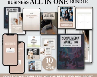 Small Business Bundle and The Ultimate Business Brand Kit for Small Business Owners, Startup Business with PLR and MRR, Instant Download