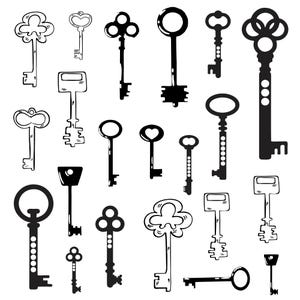 House Key SVG, Keys Clipart, Keys Svg Bundle, House Keys Cricut, Key Svg, Lock Svg, Key Lock Clipart, Keys Cut File, House Keys Silhouette