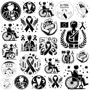 Suicide Png Designs Bundle, Suicidal Prevention Png, Ribbon Suicide Depression Png, Mental Health Png, Prevention Suicide Awareness Png