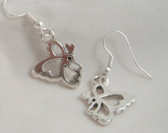 Butterfly Charm Earrings