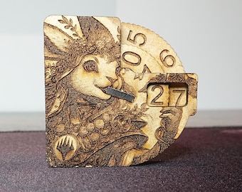 Lebenszähler / SP-Tracker / Spielzähler. 3 mm, 1/8 Zoll, 3,2 mm, 3,8 mm, 4 mm, 4,5 mm, 5 mm. Lasercut-Dateien. SVG, DXF (digitales Produkt).