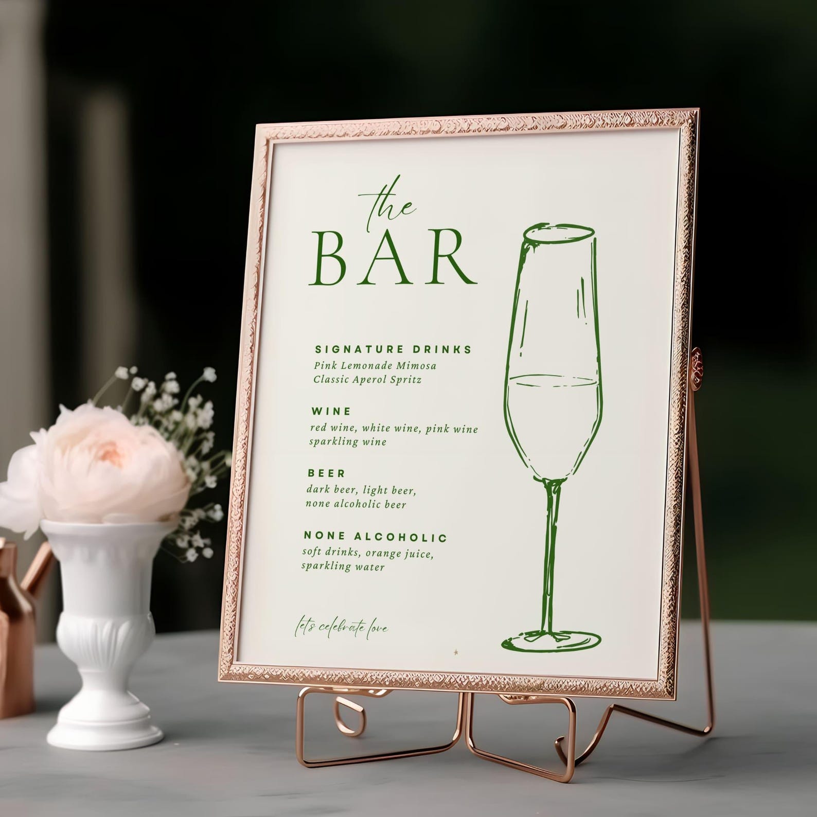 Hand-drawn Cocktail Clipart: PNG & SVG Bar Menu Graphics (digital ...
