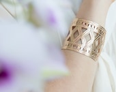 Rose Gold cuff, rose gold bangle, chunky rose gold bracelet, Statement Cuff, rose gold bracelet cuff, rose gold cuff bracelet