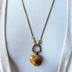 アルバートチェーンネックレス、ゴールドフィルド、ロケットアート、カラビナ、チャームホルダー、エドワード朝、懐中時計チェーン、ビクトリア朝、フォブ、アンティーク