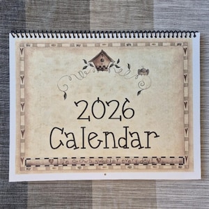 2026 Calendar - Life Grows Sweeter - Personalized