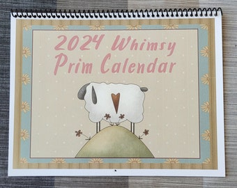 2024 Calendar Whimsy Prim - Personalized