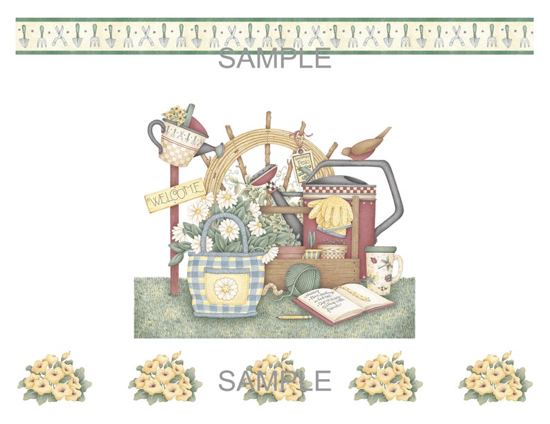 2024 Calendar Debbie Mumm Country Gardens New Design Etsy