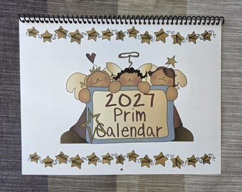 Kalender 2027 Engel Prim - Gepersonaliseerd