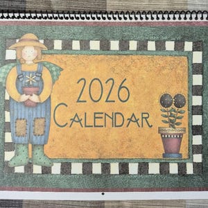 2026 Calendar Debbie Mumm Garden