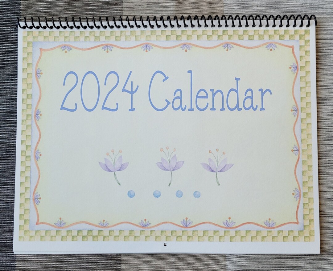 2024 Calendar Debbie Mumm Blessings in Bloom Etsy