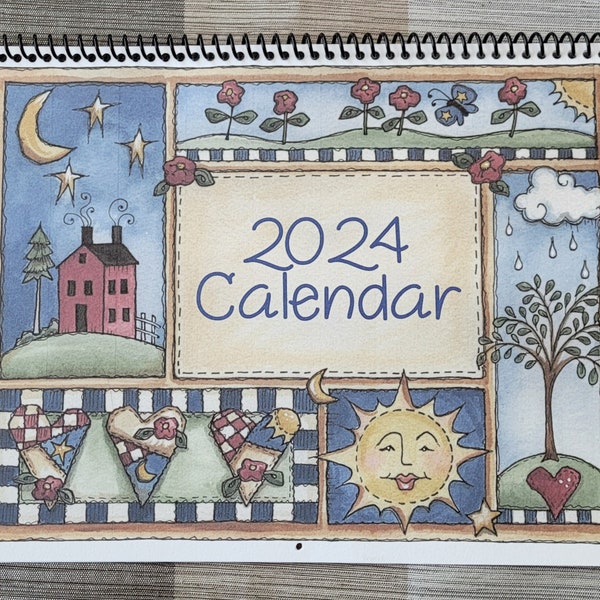 Cottage Calendar Etsy