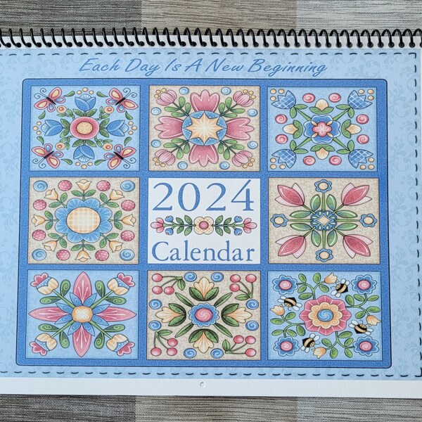 2024 Quilt Calendar Etsy