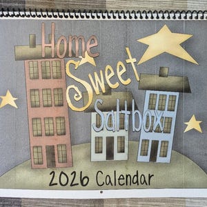 2026 Calendar Home Sweet Saltbox - Personalized