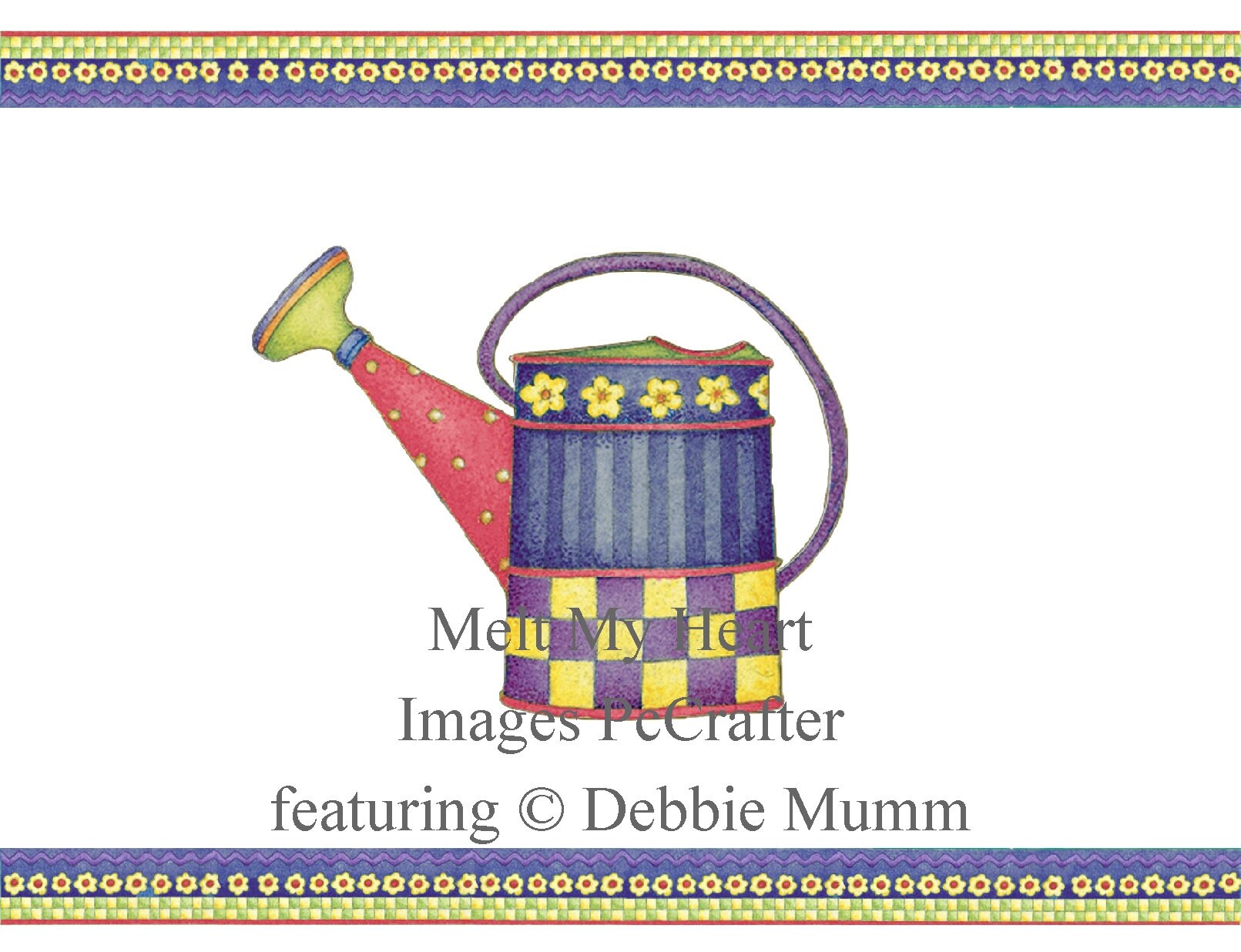 2024 Calendar Debbie Mumm Sweet Flowers Etsy UK